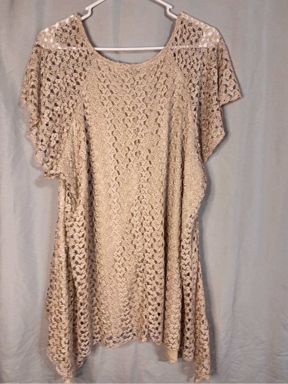 Crochet Overlay Top - Picture 5 of 6